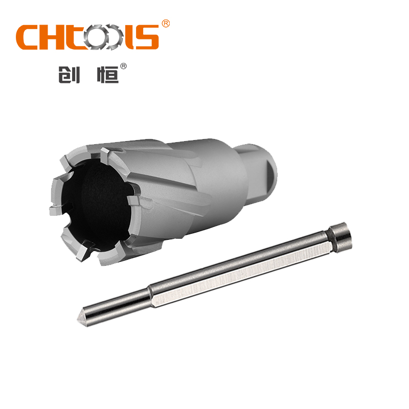 CHTOOLS accepteert maatwerk hardmetalen ringvormige freesboor met weldonschacht;